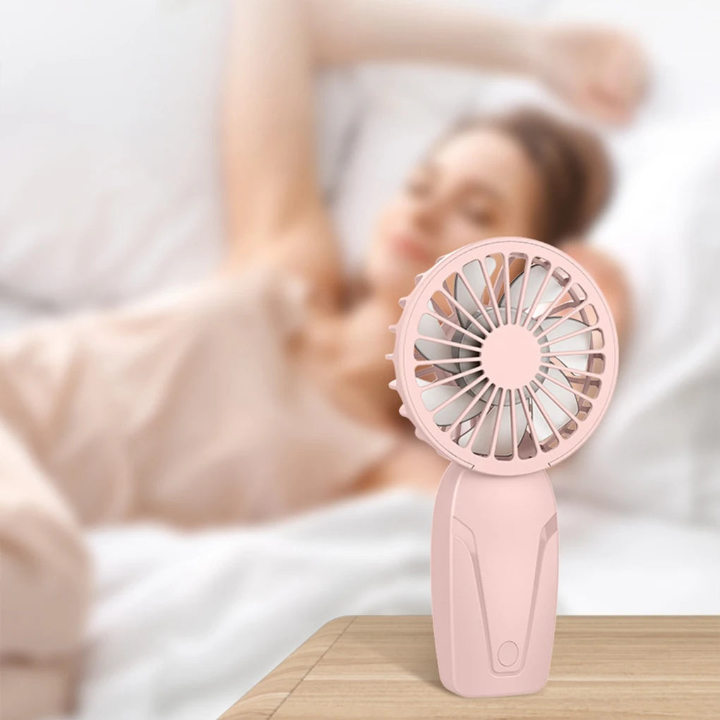 Cute Portable USB Rechargeable Mini Pocket Fan